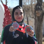 حمایت الهه رزاقی اولین بانوی مدال آور وزنه بردار آسیا از دکتر آل امین